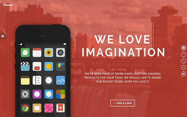 Bootstrap theme Showcase - Landing Page
