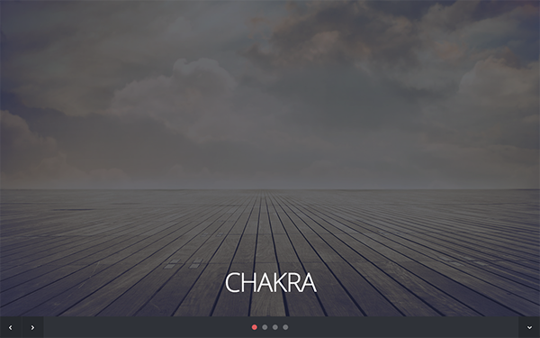 Bootstrap theme Chakra - Responsive One Page Template