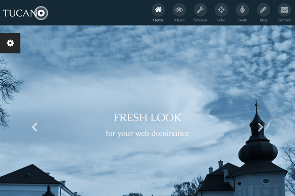 Bootstrap theme TUCANO - Responsive HTML5 Template