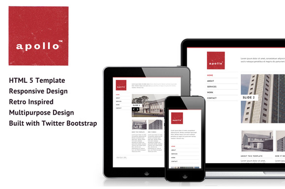 Bootstrap theme Apollo Bootstrap Theme